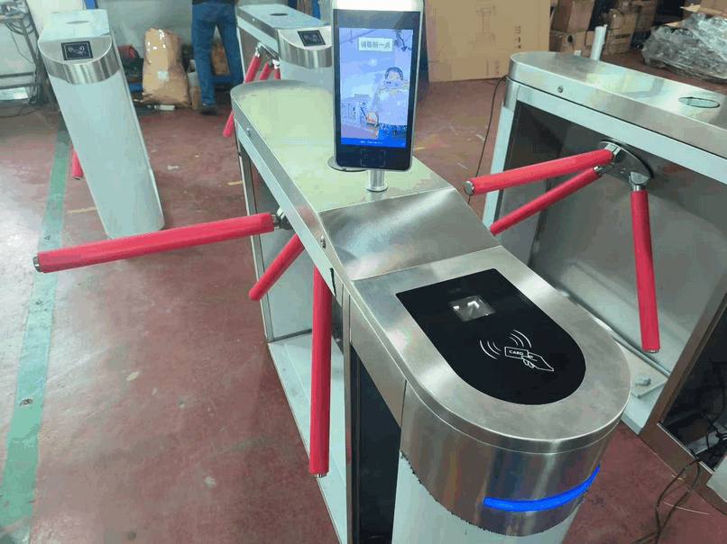 بوابة ثلاثية بمحرك بدون فرش - نظام تحكم بالوصول مقاوم للغبار IP54