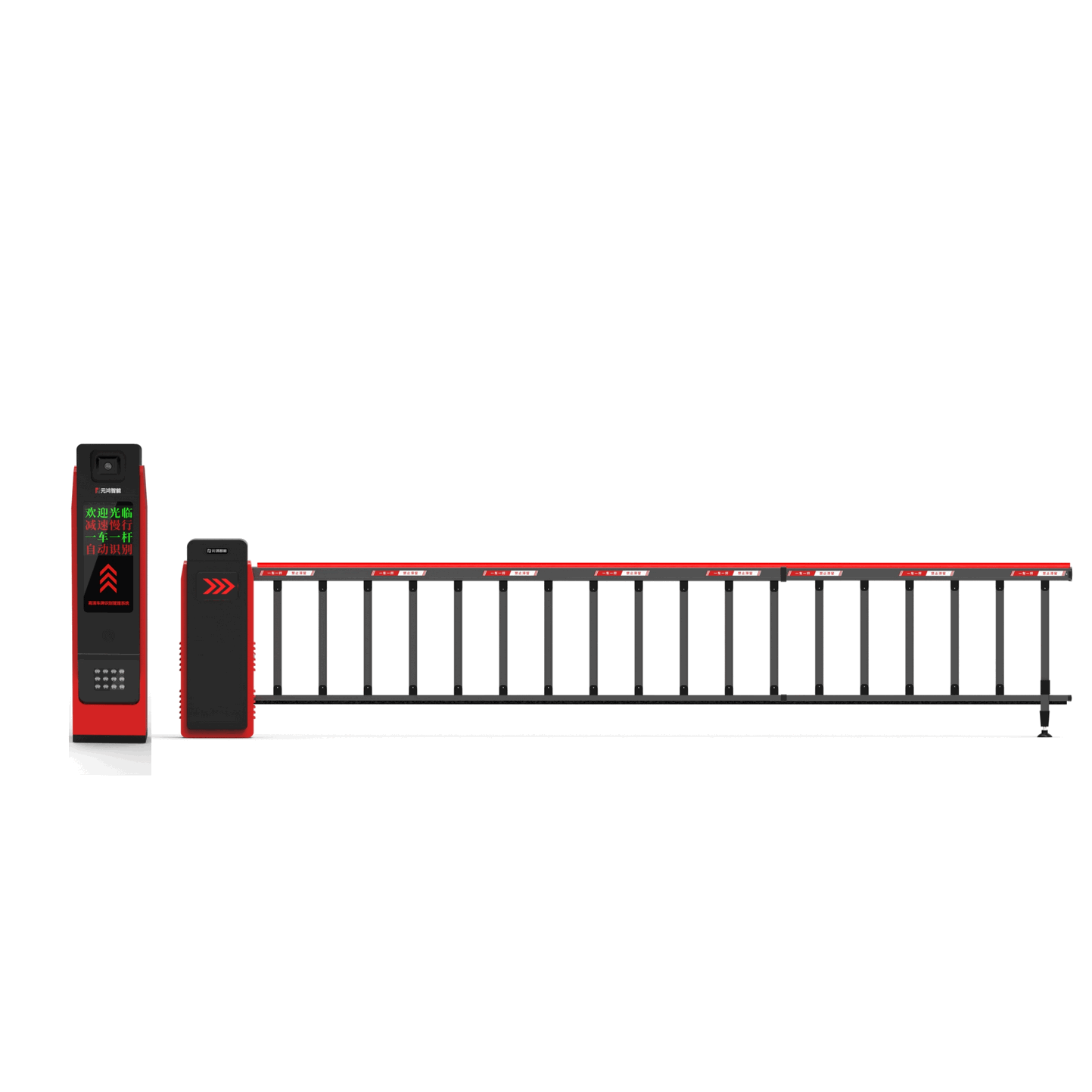 نظام حاجز موقف السيارات RFID مع ذراع 6 متر - الأردن