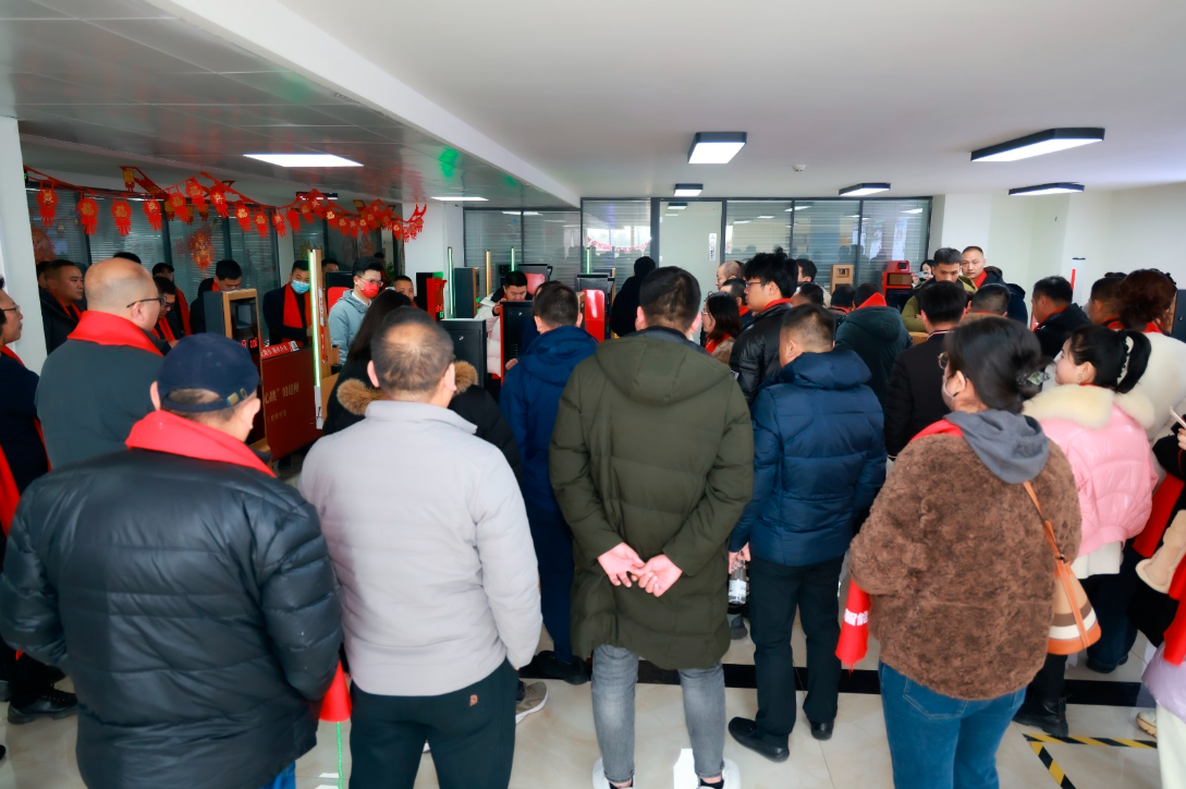 Boom barrier factory production line